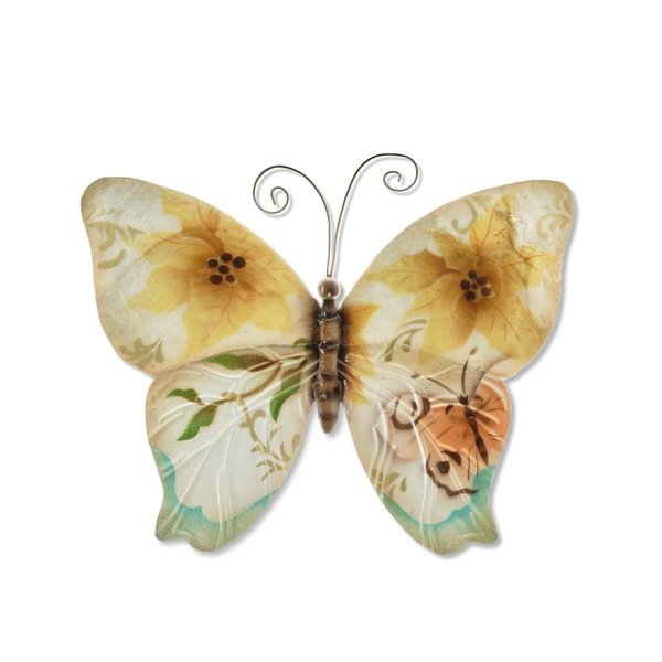 Eangee Home Design Butterfly Small Sunflowers & Pearls Wall Decor m2030
